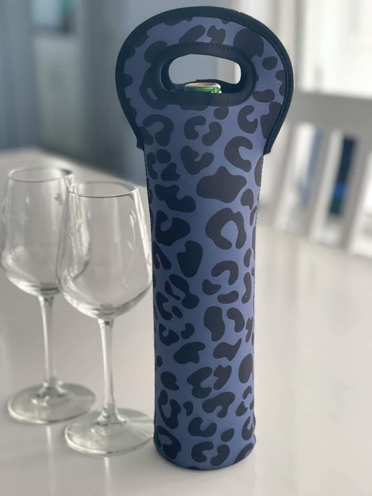 Leopard Wine Bottle Holder