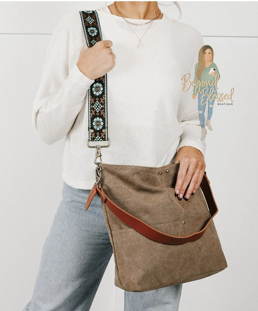 Slouchy Hobo Crossbody Bag